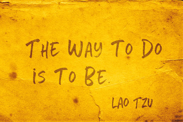 way to do Lao Tzu