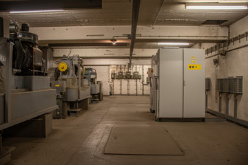 Machine room, lift plant room, 