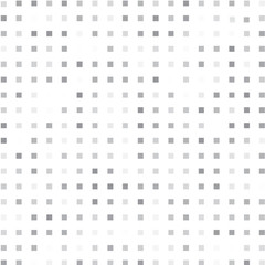 Mosaic of a gray squares on a white background