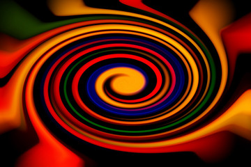 Beautiful multi-colored abstraction. LED soft focus background