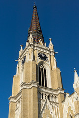 Catholic Cathedral The Name of Mary Church in the City of Novi Sad, Vojvodina, Serbia