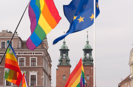 LGBT and EU flag