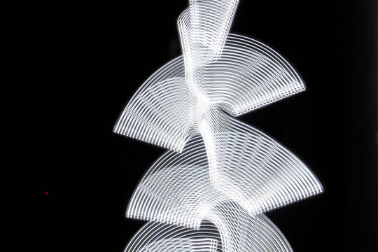 recommend clip art: Beautiful bright abstract light pattern on black.