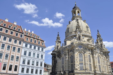 Fototapeta na wymiar Cathedral in Dresden, Germany