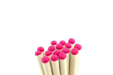 Hunting matches on a white background.