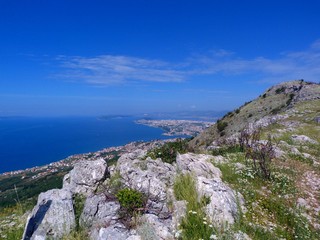 Fototapeta na wymiar Panorama Split 