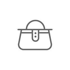 mothers day handbag outline icon. Element of mothers day illustration icon. Signs and symbols can be used for web, logo, mobile app, UI, UX