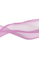 Abstract blue wave. Blue scarf. Bright blue ribbon on white background. Abstract smoke. Raster air background. 3D illustration