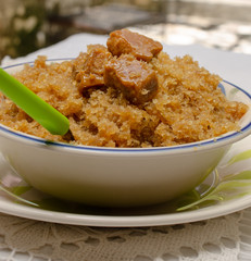 Cocada com rapadura