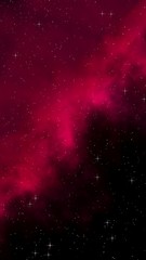 Colorful and beautiful space background. Outer space. Starry outer space texture. Templates, red background Design of websites, mobile devices and applications. 3D illustration