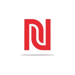 Letter N logo icon design