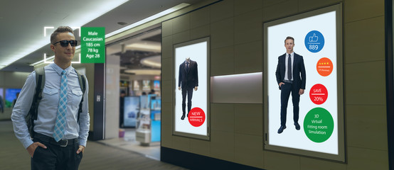 iot machine learning with human , object recognition which use artificial intelligence to analytic...