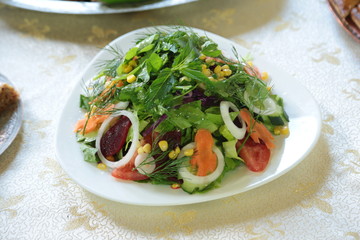 salad in a bowl
