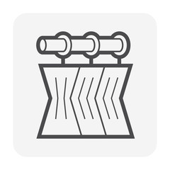 curtain blind icon