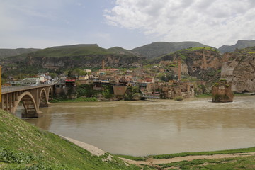 Obraz premium bridge over the river