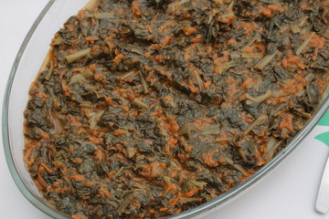 fritters on the plate