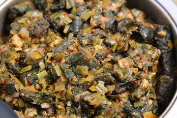 mussels in market