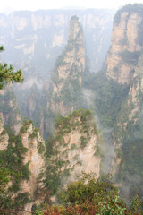 Zhangjiajie National Park, China. Avatar mountains