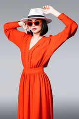 attractive fashion woman