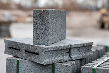 Ready concrete blocks - Powered by Adobe