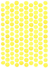 模様を描いた水彩画