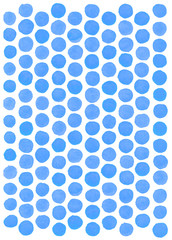 模様を描いた水彩画