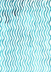 模様を描いた水彩画