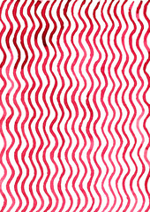 模様を描いた水彩画