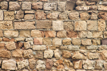 Ancient brick wall