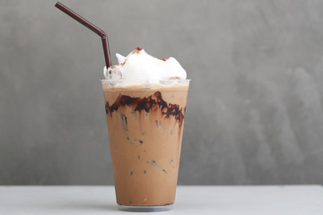 Ice Mocha coffee