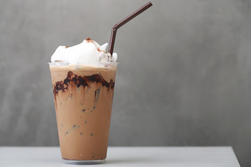 Ice Mocha coffee