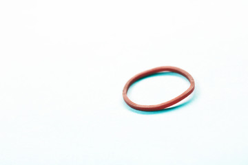 elastic ring isolated on white background