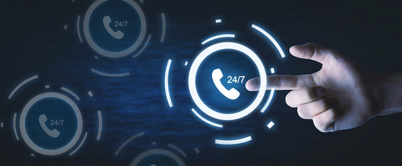 Call. 24/7 hour customer service