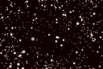 snow texture on black background, abstract art b