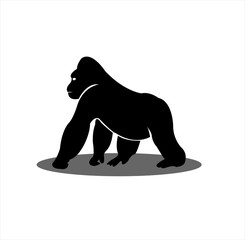 gorilla logo vector