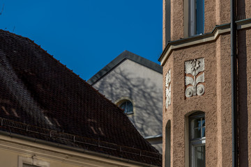Fototapeta na wymiar Dächer in der Altstadt von Regensburg