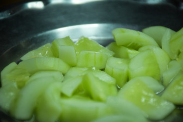 green peas in a bowl