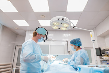 surgeon in surgery room