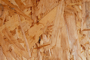 Oriented strand board surface