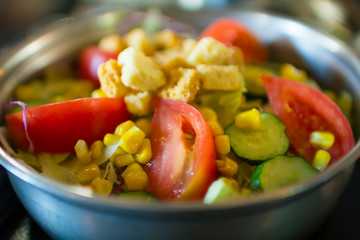 野菜サラダ