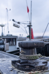 Fischkutter an der Ostsee Küste von Rügen, Deutschland