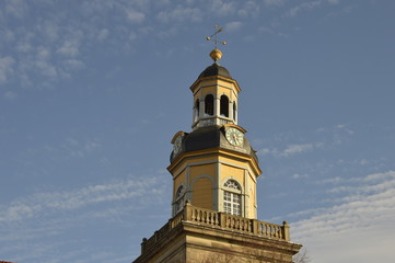 Fototapeta na wymiar tower of church
