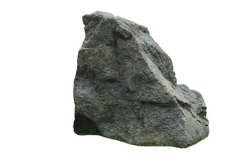 stone or rock isolated with clipping path
