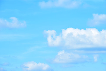 Blue sky  background and clouds for the background or enter text