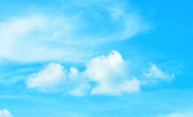 Blue sky  background and clouds for the background or enter text