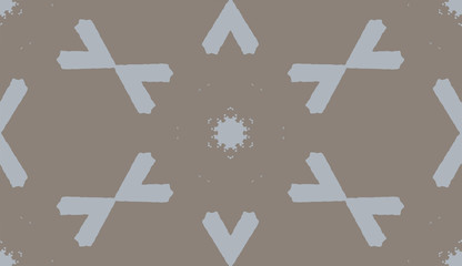 Obraz premium Pattern tile, ornate geometric pattern and two-tone abstract background