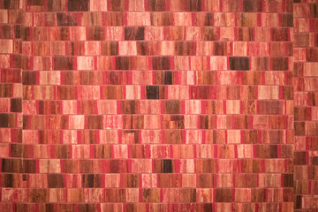 Fototapeta premium red wooden squares background