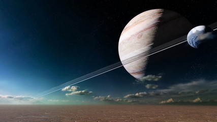 宇宙惑星 © tsuneomp