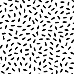 Seamless pattern with grunge strokes