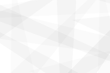 Obraz premium Modern abstract white and grey background. Minimal design with grey triangles.